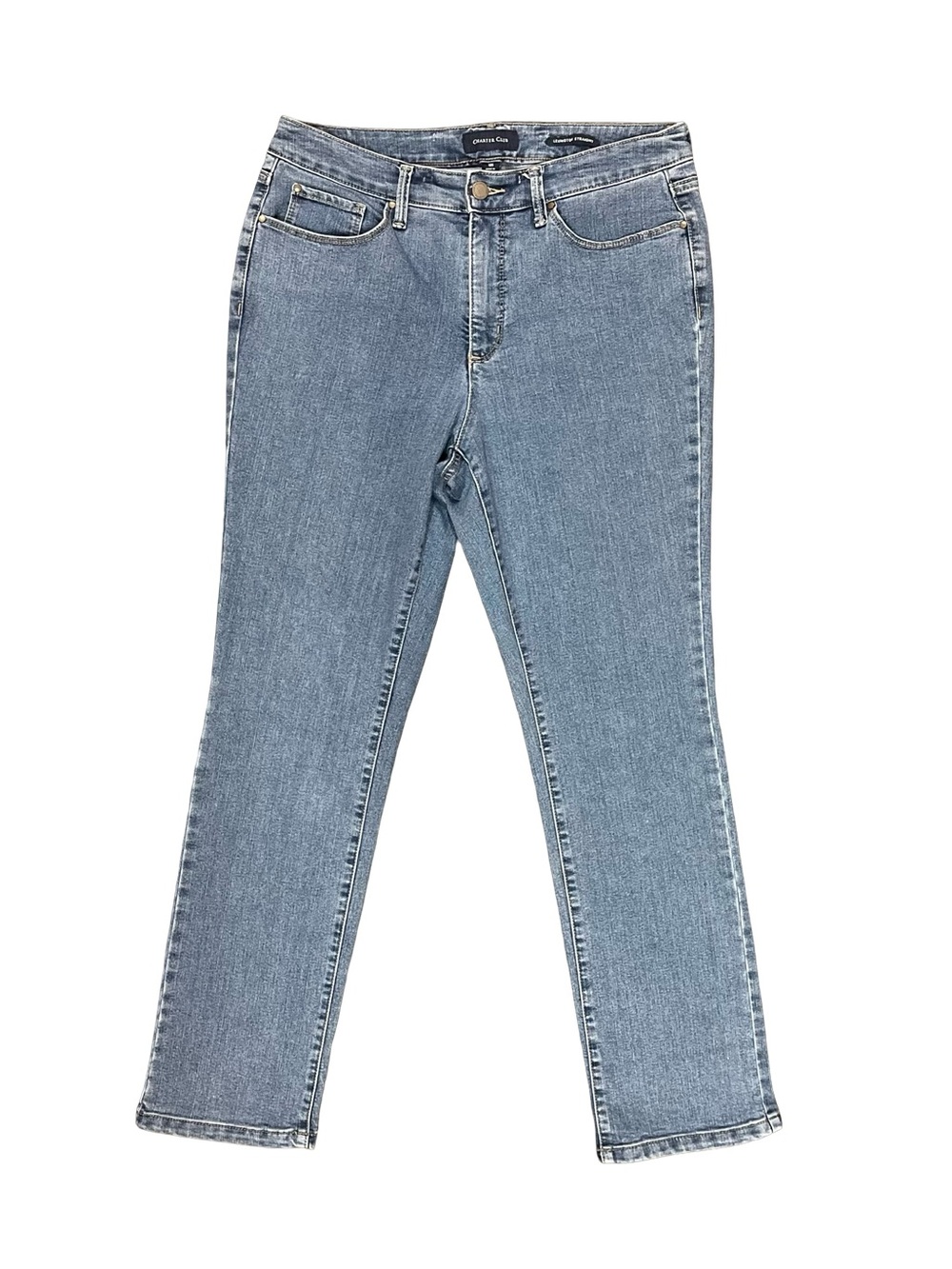 Charter Club Lexington Straight Medium Wash Blue Jeans Women’s Denim Size 10S
